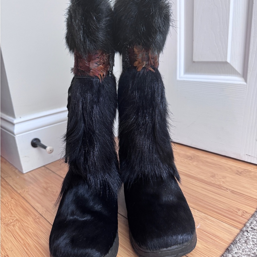 Bearpaw deer Fur Women's Boots